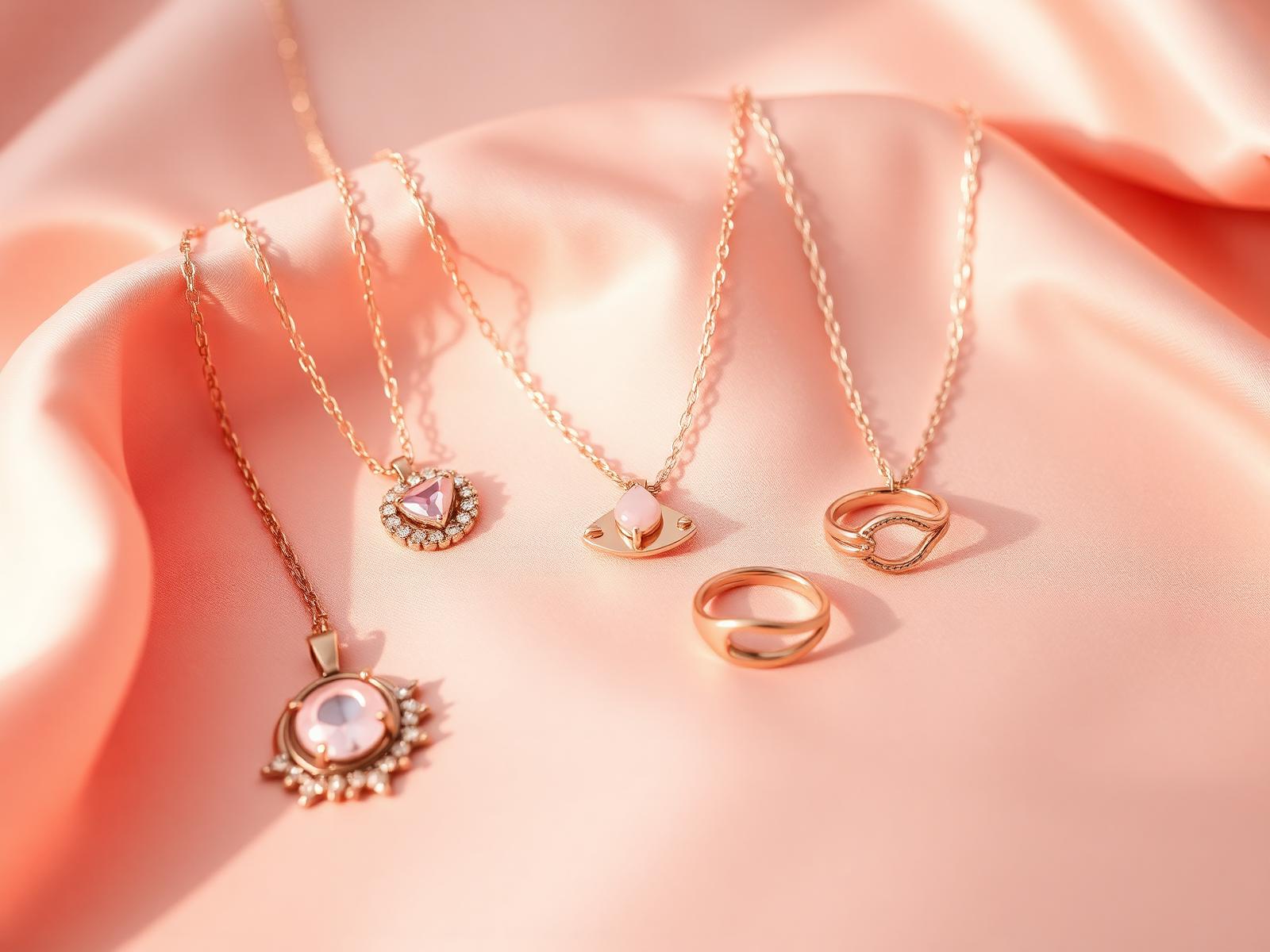 Coleção de semi-jóias rose gold da Jessica Moraes